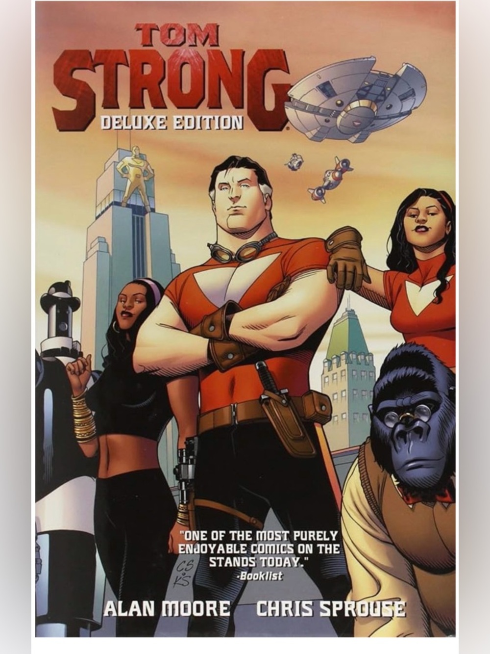 Alan Moore’s Tom Strong Deluxe Edition Vol. 1 issues 1-12